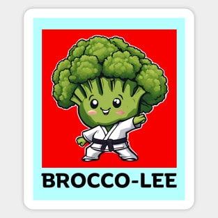 Brocco-Lee | Broccoli Pun Sticker